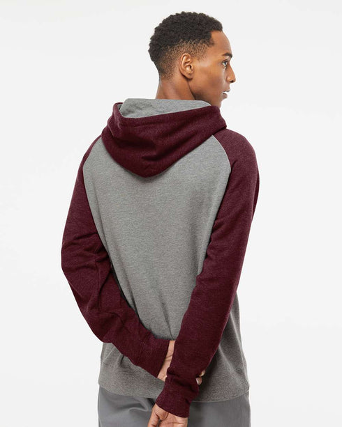Raglan Hooded Sweatshirt