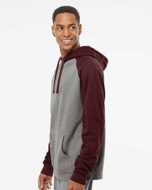 Raglan Hooded Sweatshirt