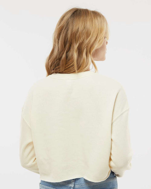 Women's Lightweight Crop Crew Pullover