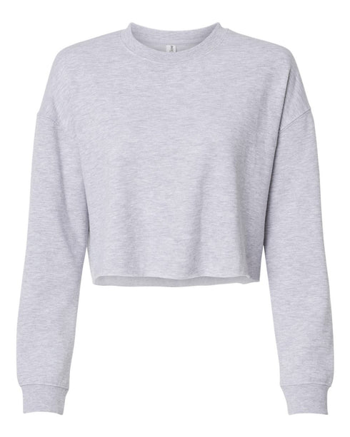 Women's Lightweight Crop Crew Pullover