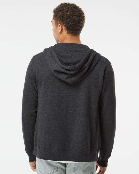 Lightweight Zip Hooded Sweatshirt