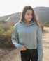 Women's Lightweight Crop Hooded Pullover