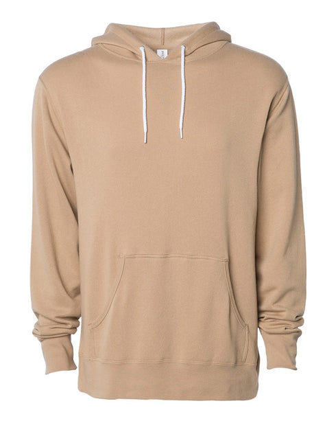 Unisex Lightweight Fitted Hooded Pullover Sweatshirt