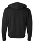 Unisex Lightweight Fitted Zip Hooded Sweatshirt