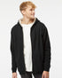 Sherpa Lined Zip Hooded Sweatshirt