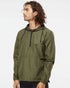 Lightweight Quarter-Zip Windbreaker Pullover Jacket
