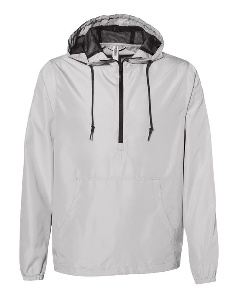 Lightweight Quarter-Zip Windbreaker Pullover Jacket