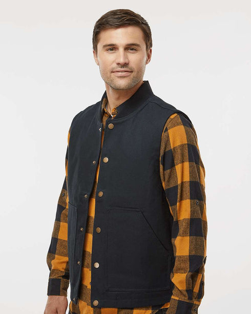 Men’s Insulated Canvas Workwear Vest