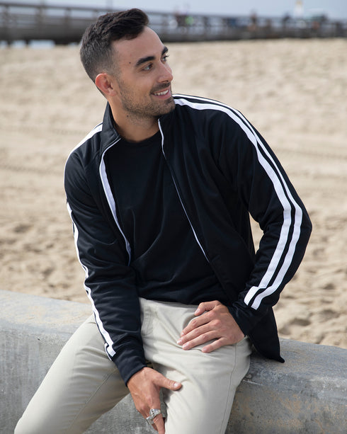 Unisex Lightweight Poly-Tech Track Jacket