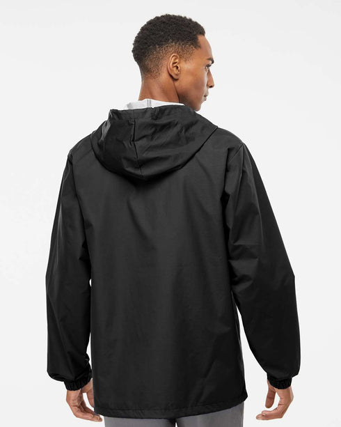 Water Resistant Hooded Windbreaker Coaches Jacket