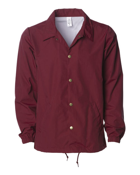 Water Resistant Windbreaker Coaches Jacket