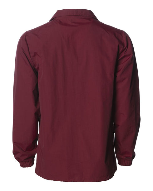 Water Resistant Windbreaker Coaches Jacket