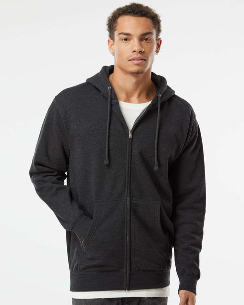 Heavyweight Full Zip Hooded Sweatshirt