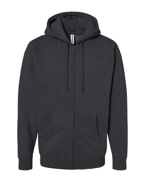 Heavyweight Full Zip Hooded Sweatshirt