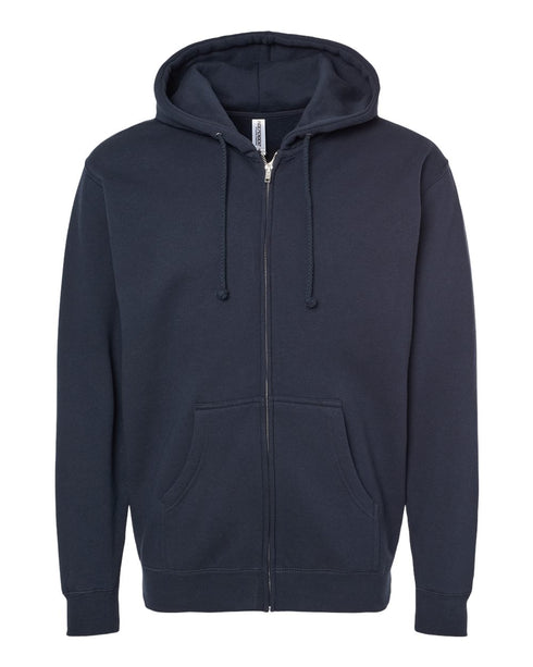 Heavyweight Full Zip Hooded Sweatshirt