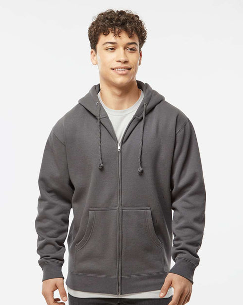 Heavyweight Full Zip Hooded Sweatshirt