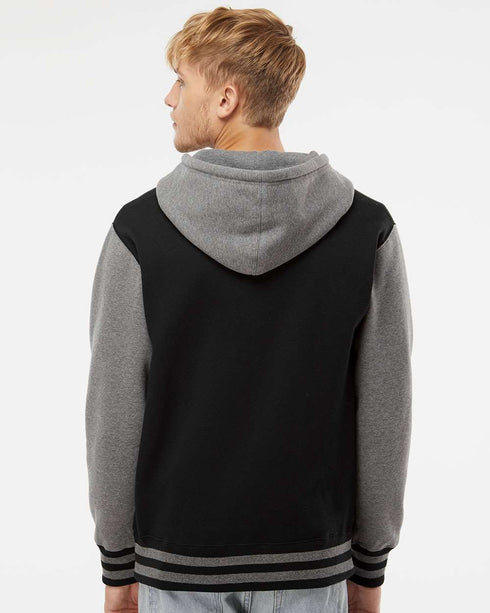 Heavyweight Varsity Full-Zip Hooded Sweatshirt