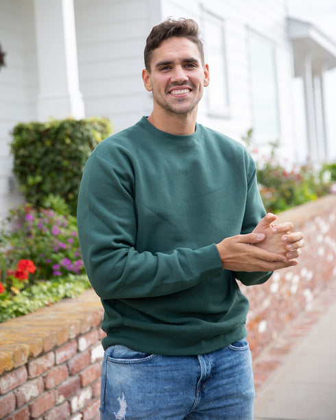 Legend - Premium Heavyweight Cross-Grain Crewneck Sweatshirt