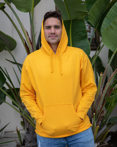 Midweight Hooded Pullover Sweatshirt