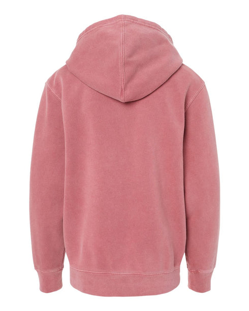 Youth Midweight Pigment Dyed Hooded Pullover