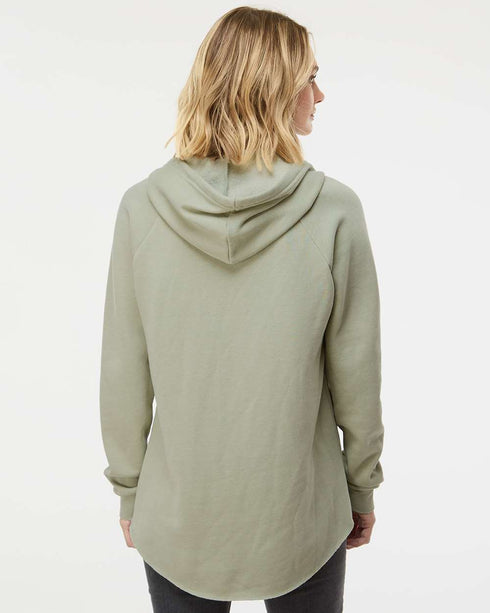 Women’s Lightweight California Wave Wash Hooded Sweatshirt
