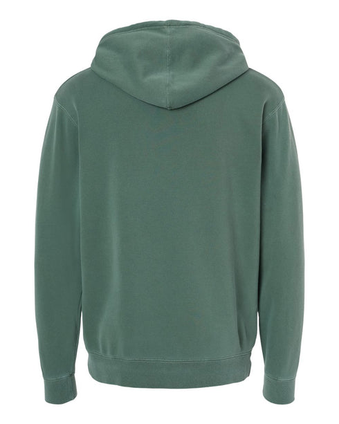 Unisex Midweight Pigment Dyed Hooded Pullover