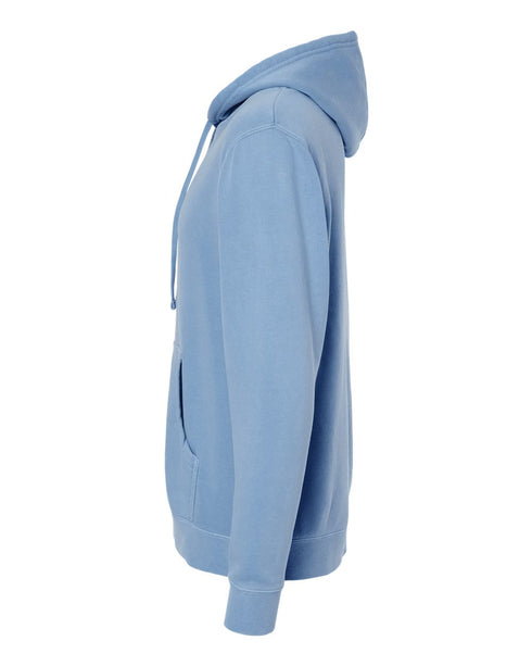 Unisex Midweight Pigment Dyed Hooded Pullover