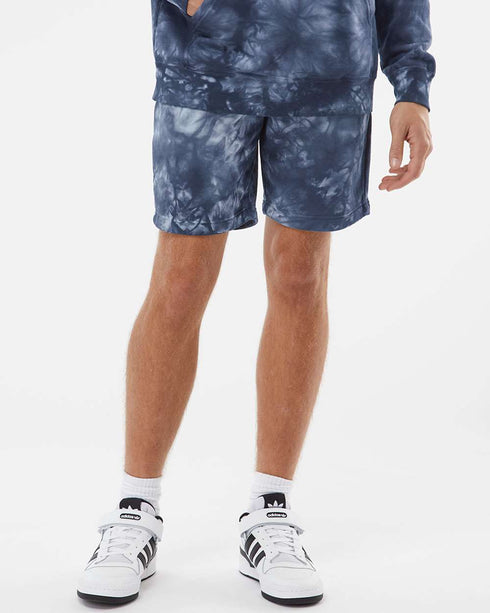Men's Tie Dye Fleece Short