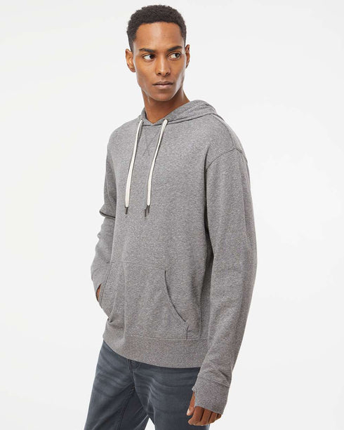 Unisex Heather French Terry Hooded Pullover