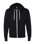 Unisex Heathered French Terry Full-Zip Hooded Sweatshirt (test)
