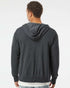 Unisex Heathered French Terry Full-Zip Hooded Sweatshirt