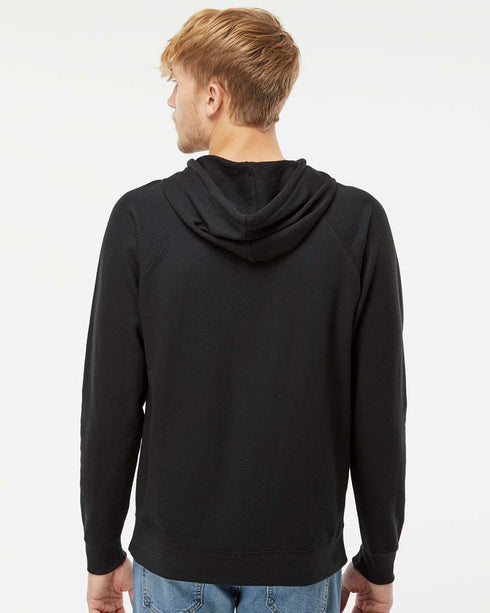 Lightweight Loopback Terry Hooded Sweatshirt