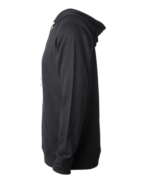 Lightweight Loopback Terry Hooded Sweatshirt
