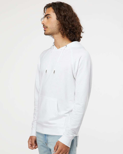 Lightweight Loopback Terry Hooded Sweatshirt