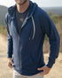 Lightweight Loopback Terry Full-Zip Hooded Sweatshirt