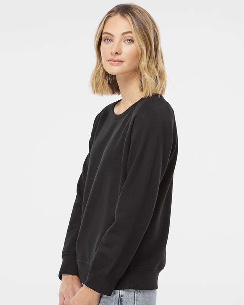 Women's Lightweight Capped Neck Crew