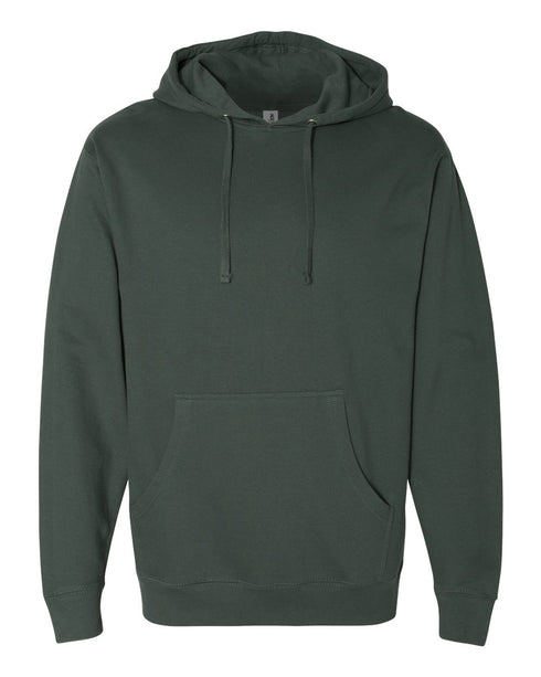 Midweight Hooded Pullover Sweatshirt