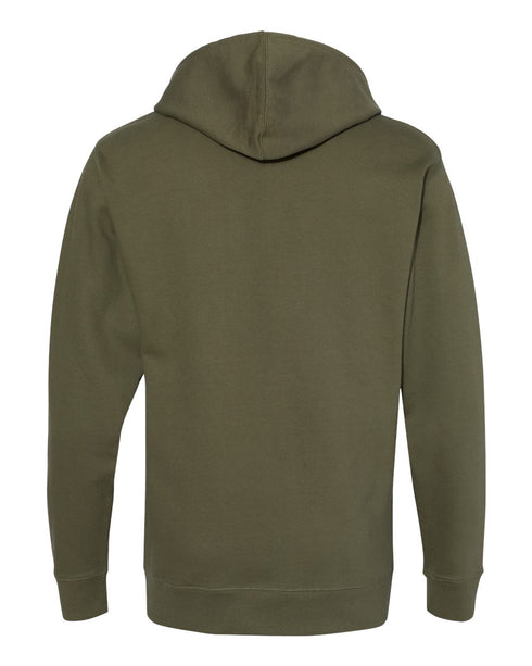 Midweight Hooded Pullover Sweatshirt