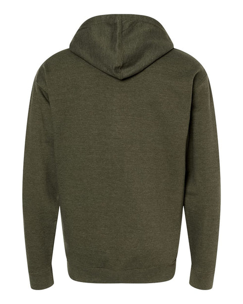 Midweight Full-Zip Hooded Sweatshirt
