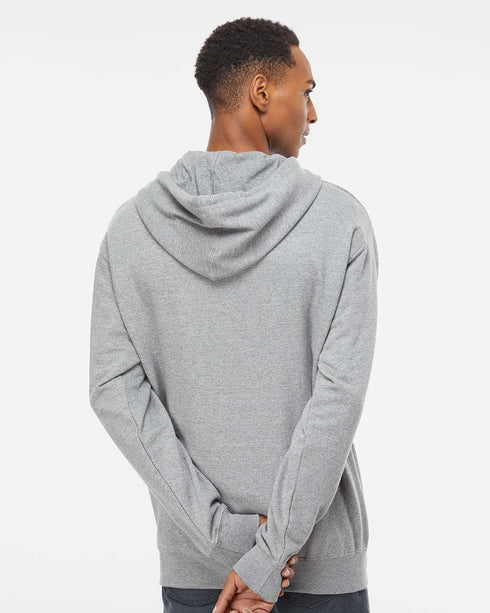 Midweight Full-Zip Hooded Sweatshirt