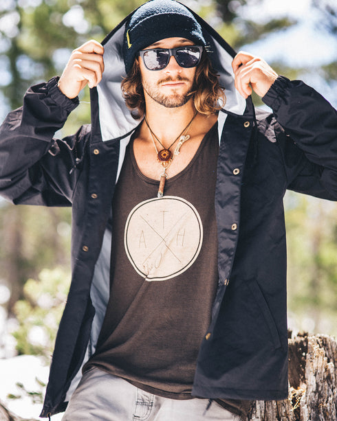 Water Resistant Hooded Windbreaker Coaches Jacket