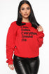Monetary Motivation Sweatshirt - Red