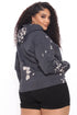 Back In Black ACDC Hoodie - Black/white