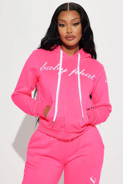 Baby Phat Hoodie - Neon Pink