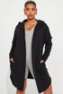 Good Days Ahead Long Jacket - Black