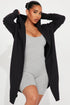 Good Days Ahead Long Jacket - Black