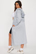Nonstop Flights Oversized Jacket - Heather Grey