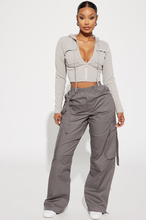 Before Sunrise Lounge Hoodie - Grey