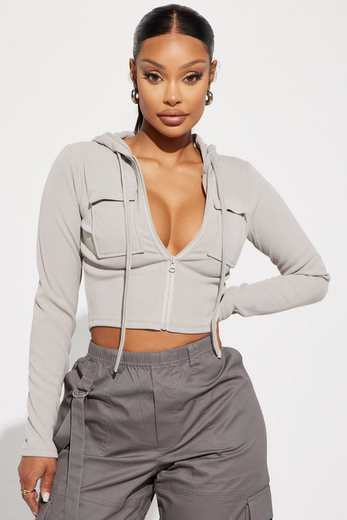 Before Sunrise Lounge Hoodie - Grey