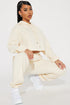 Find Out Fleece Jogger Set - Cream